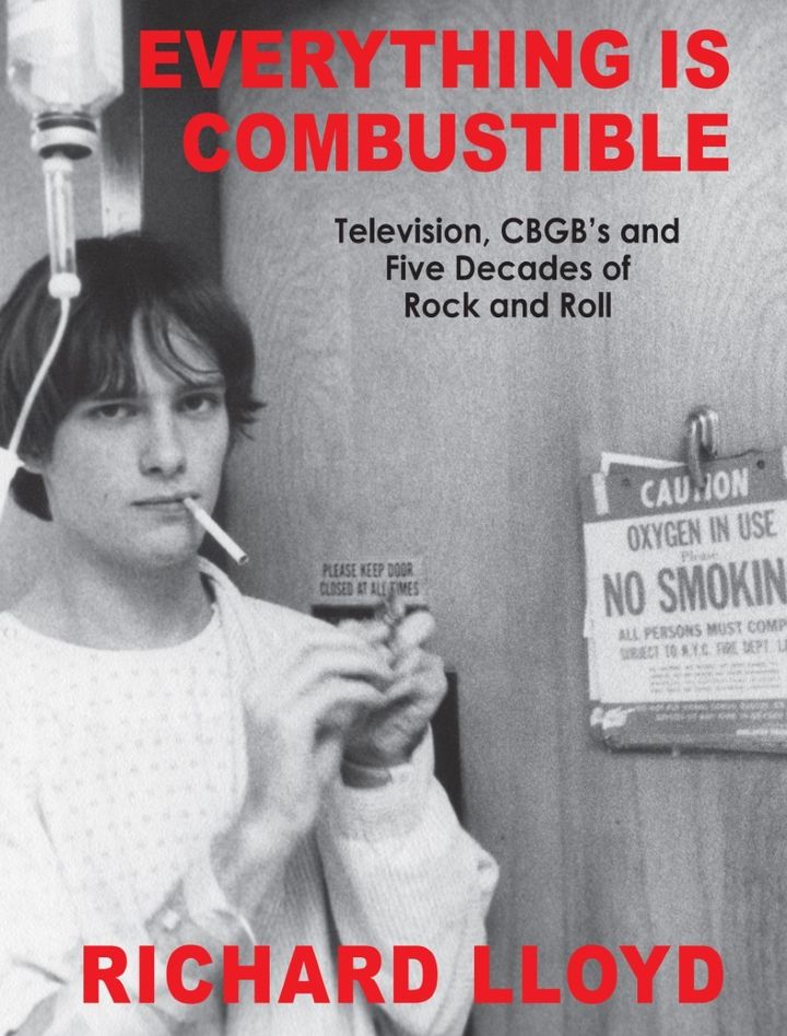 Book jacket cover of ‘Everything Is Combustible’ by Richard Lloyd.