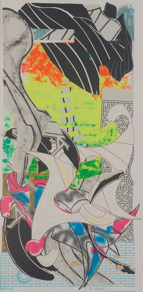 Frank Stella, THE SYMPHONY, 1989, screenprint and lithograph