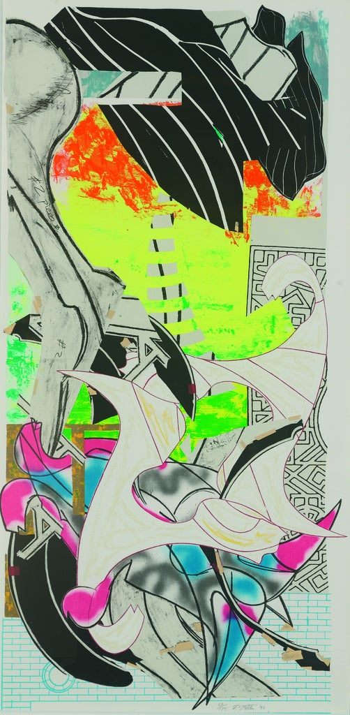 <em>Frank Stella, THE SYMPHONY, 1989, screenprint and lithograph</em>