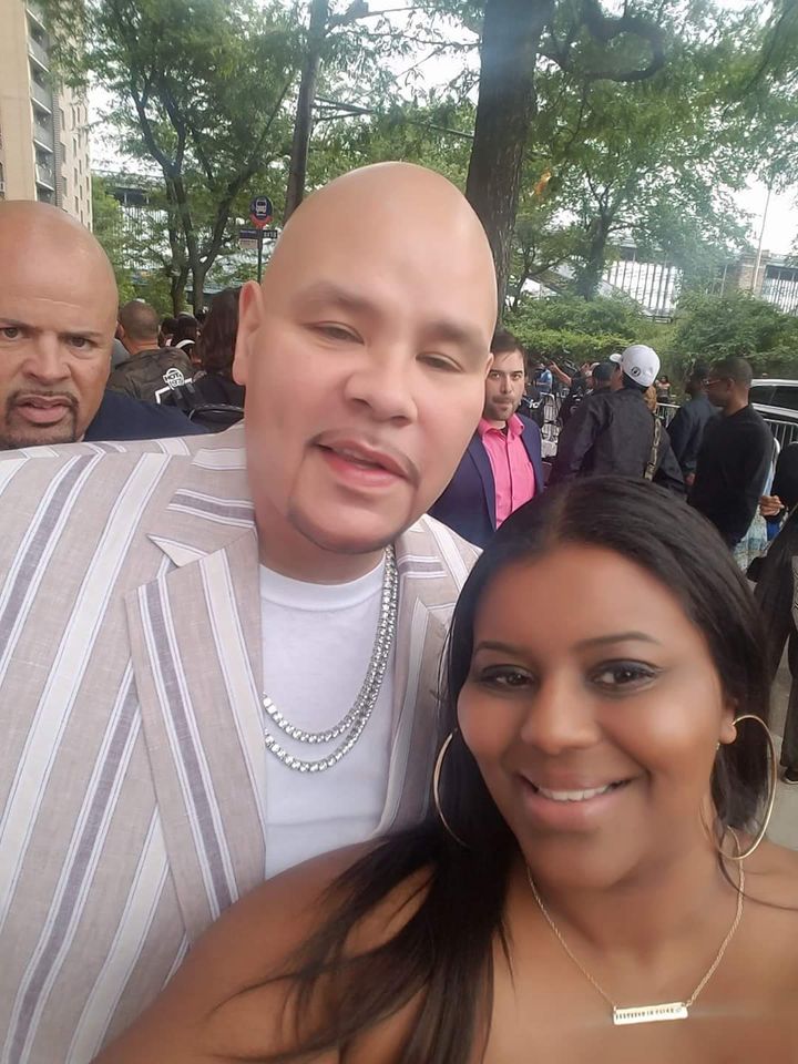 Syreta J. Oglesby and Fat Joe, former client and Grammy nominated recording artist