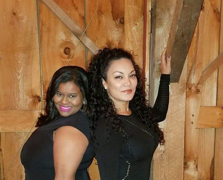 Syreta J. Oglesby and Egypt Sherrod, former client and HGTV Property Virgins Host
