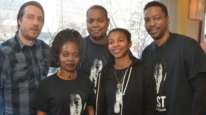 QUEST is an intimate documentary film that captures eight years in the life of an African American family living in North Philadelphia. The film’s theatrical release is set for December 1 in Philadelphia. The QUEST Team at the 46th Edition of New Directors/New Films held earlier this year at the Museum of Modern Art. L-R: Jonathan Olshefski and The Rainey Family. | Photo by GODLIS. 