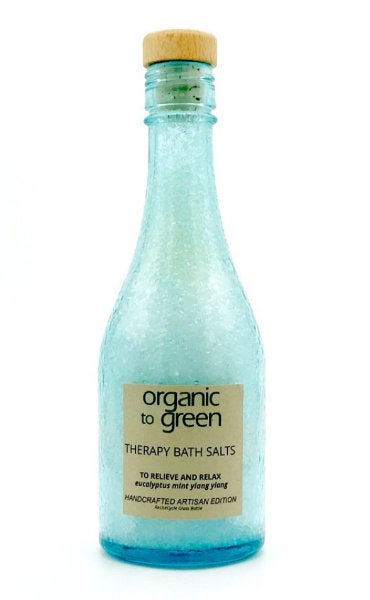 Personalize Name Organic Therapy Bath Salt from Organic To Green.