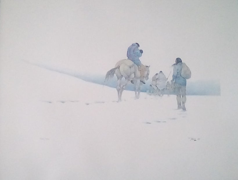 “The Trail of Tears” by Jerome Tiger
