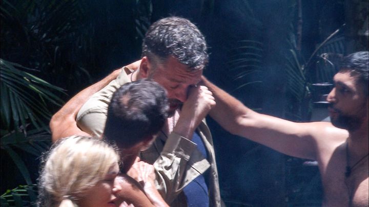 Iain Lee was emotional after the Bushtucker Trial