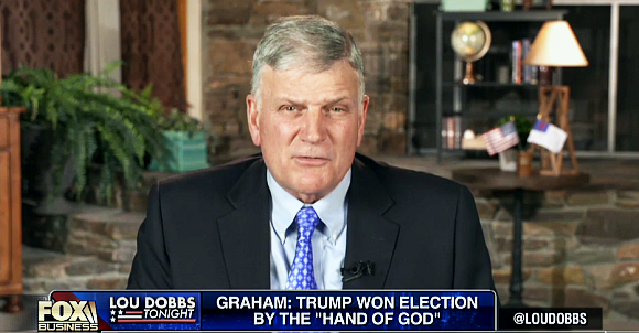 Franklin Graham: Trump Won Election By The ‘Hand Of God’