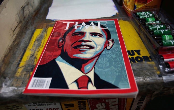 Former President Barak Obama was named Time's