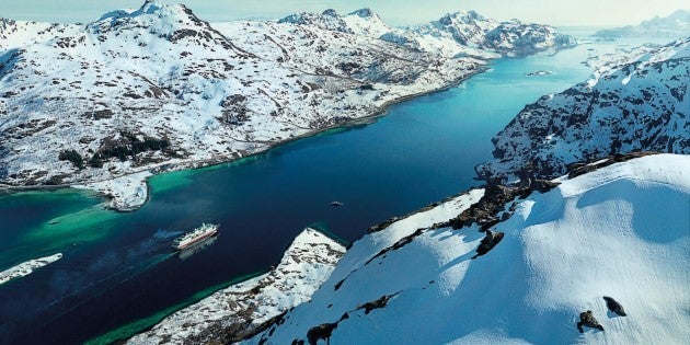 <p>Photo by Trym Ivar Bergsmo/Hurtigruten</p>