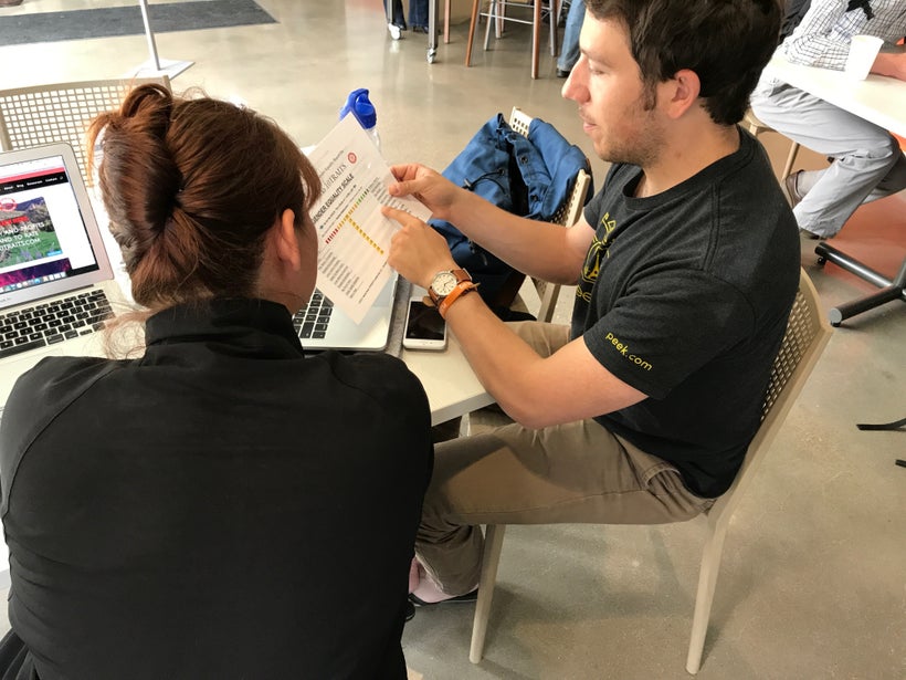 TechStars Jordan Rothenberg uses the Gender Equality Scale as a leadership tool with Erica O’Grady.