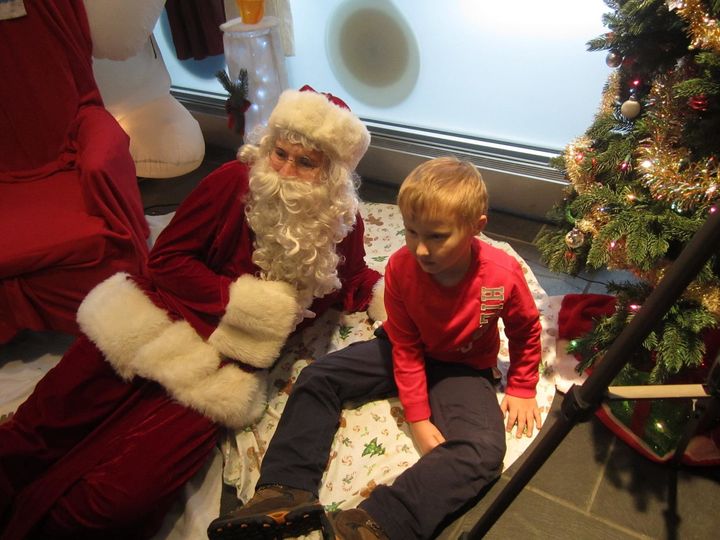 Kerry Magro offers sensory friendly visits with Santa, in which he dresses as the man in red.