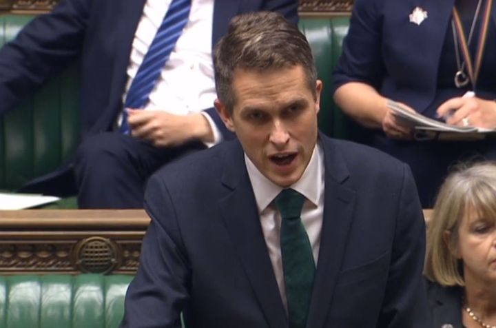 New Defence Secretary Gavin Williamson made his debut at the dispatch box on Monday