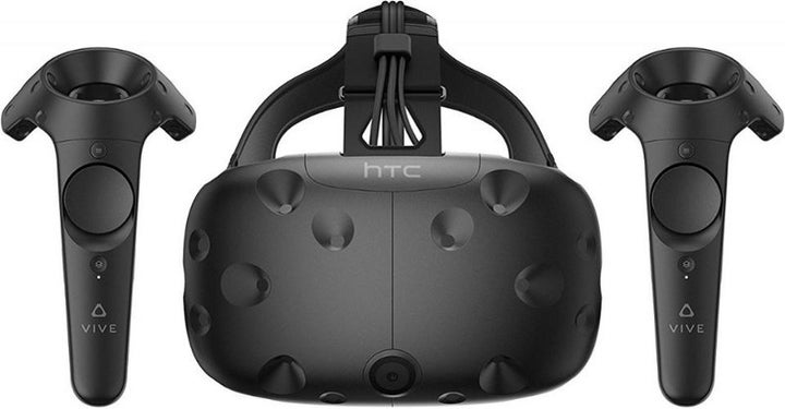 <p>HTC Vive and controllers $599.</p>