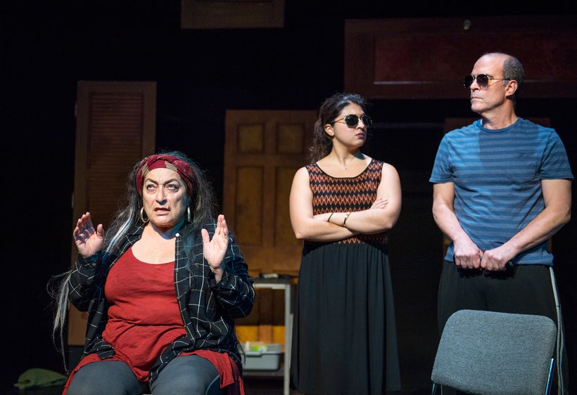 Bella Warda, Naseem Etemad, and Lawrence Radecker appear in <strong><em>The Rehearsal</em></strong>