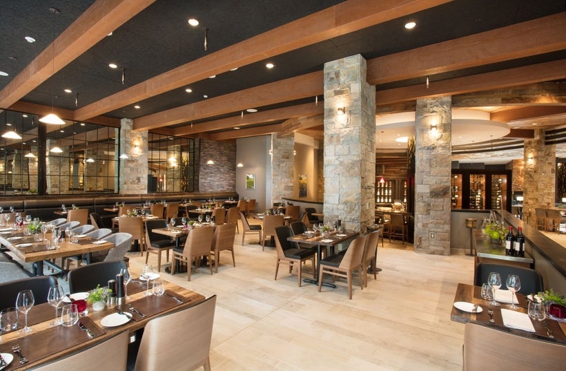 Interior of Charlie Palmer Steak Napa