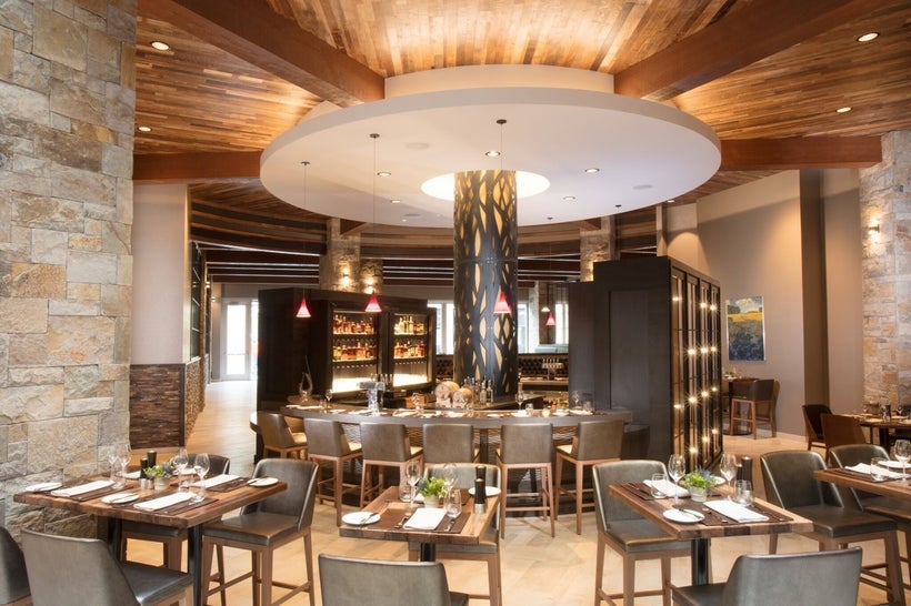 Interior of Charlie Palmer Steak Napa