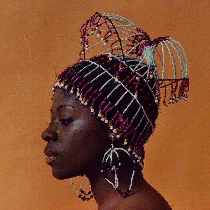 <p><em>Naturally ‘68 </em>photo shoot in the Apollo Theater featuring Grandassa models and AJASS founding members (except the photographer, Kwame Brathwaite), at center from left: Frank Adu, Elombe Brath, and Ernest Baxter. </p>