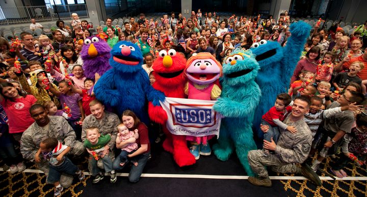 The Sesame Street USO Experience for Military Families