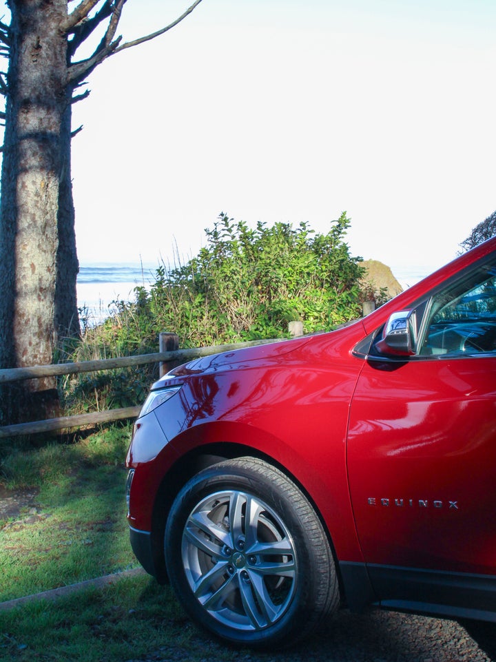 Stopping for some views on the way to Cannon Beach.