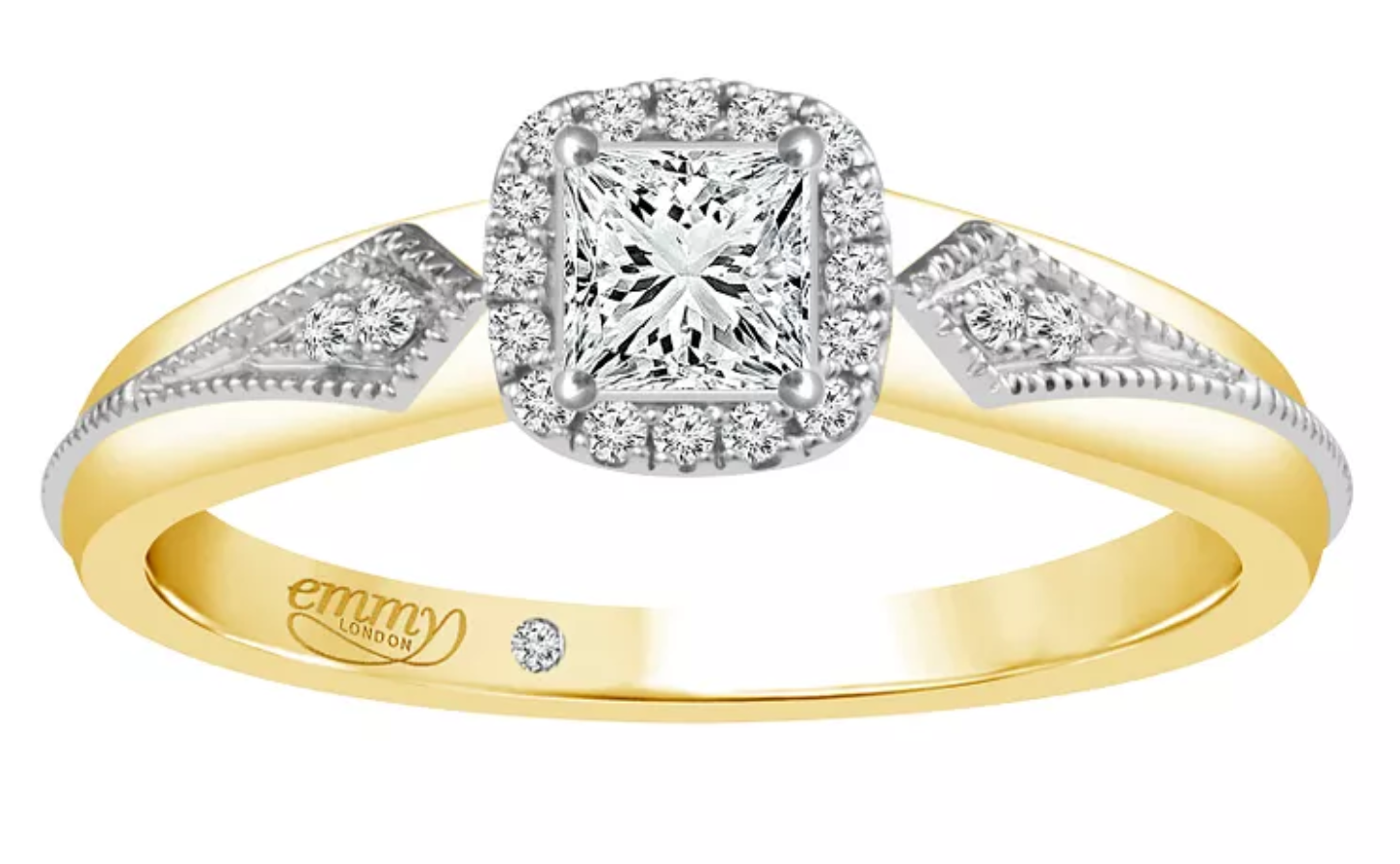 Yellow Gold H Samuel Princessa Ring H Samuel Princess Ariel Ring