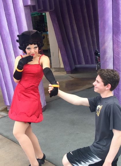 Proposing to Betty Boop