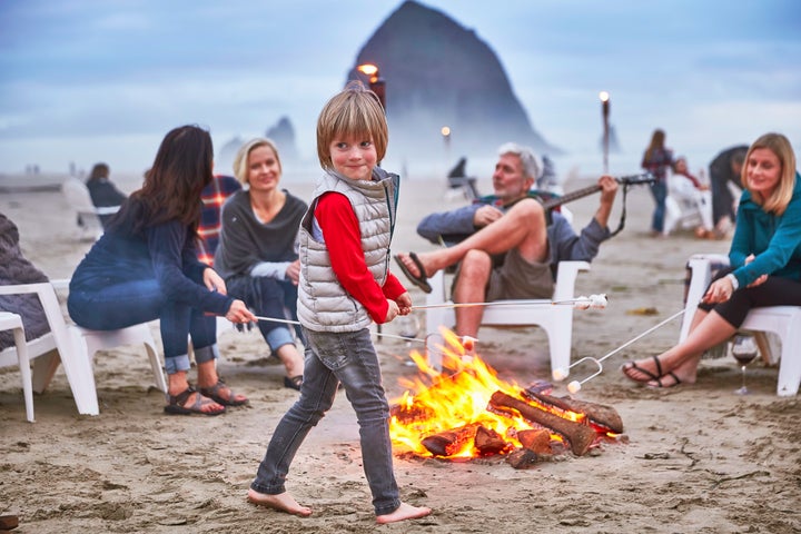 Family-friend Surfsand Resort caters to the little ones with S’mores every night. 