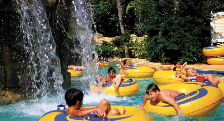 Lazy River pool at Reunion Resort