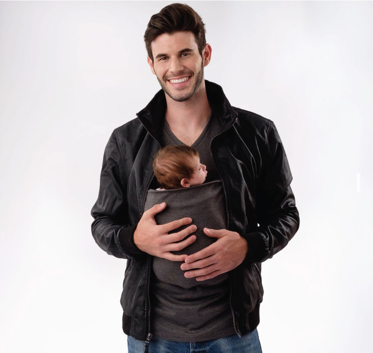 dad baby shirt carrier