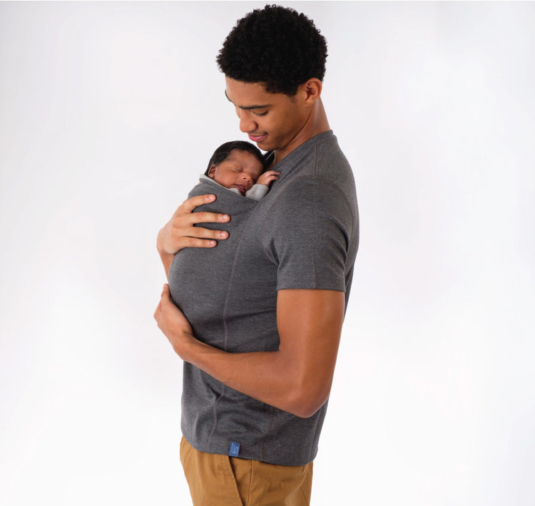 dad t shirt baby carrier