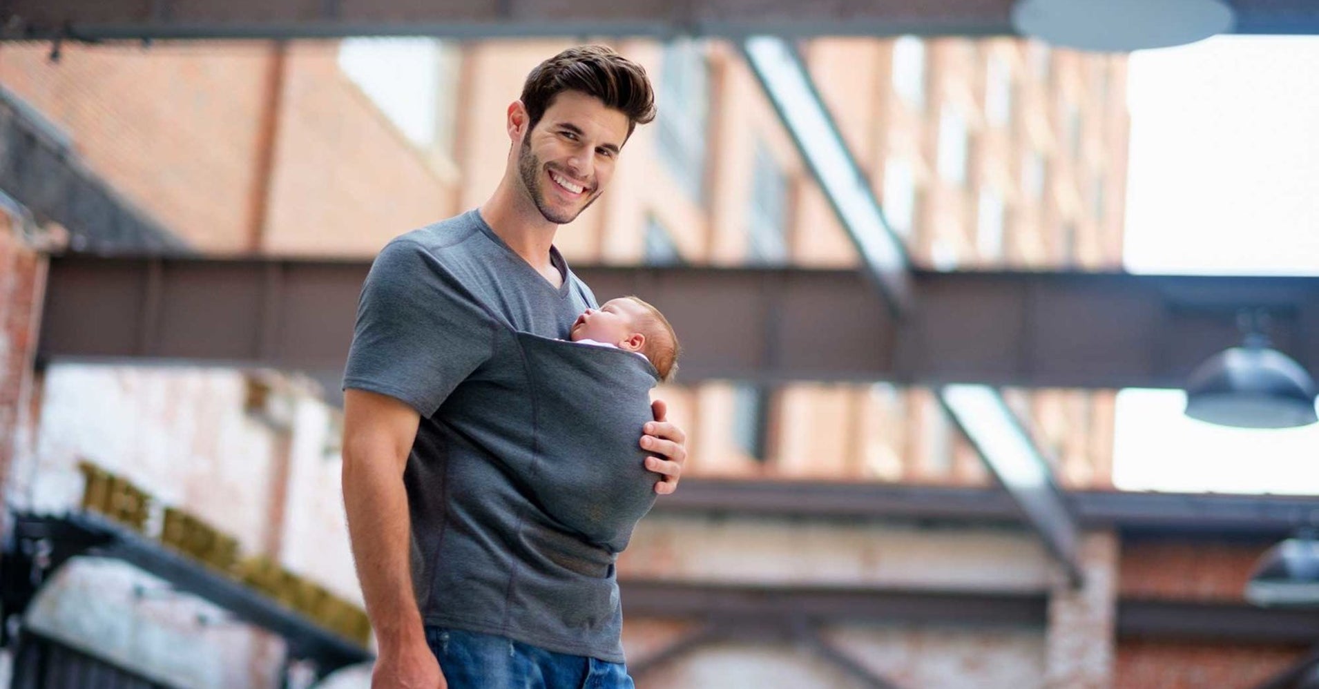 This TShirt Lets New Dads Carry Their Baby Around Like A Kangaroo