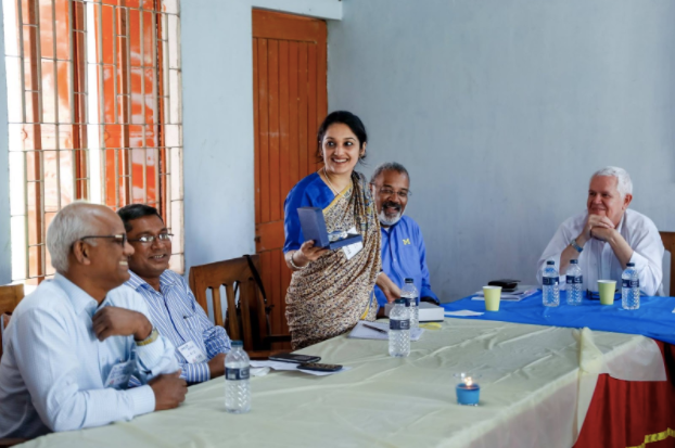 Mou welcoming the University of Michigan School of Health to Bagdumur <a rel="nofollow" href="https://www.facebook.com/fcab.o