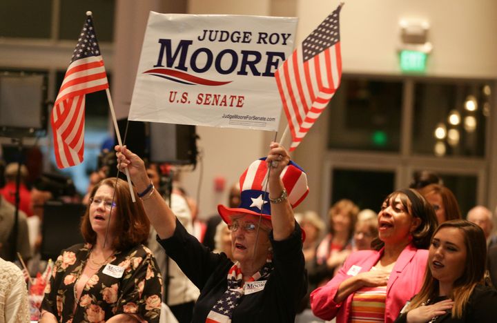 Nine women have accused Roy Moore of sexual misconduct. Some of Moore's supporters say those women are being paid to lie.