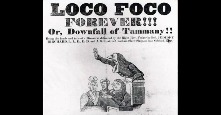 The Loco-Foco Movement: The Locofocos (also Loco Focos, Loco-focos) were a faction of the Democratic Party that existed from 1835 until the mid-1840s. 