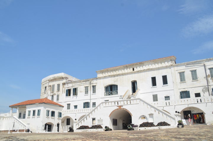 <p>Ancient Cape Coast Slave Castle, GHANA</p>
