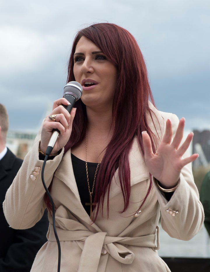 Jayda Fransen, deputy leader of Britain First