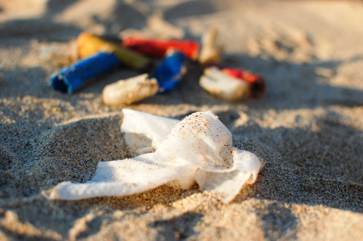 There's been a staggering rise in the number of wet wipes found on beaches.