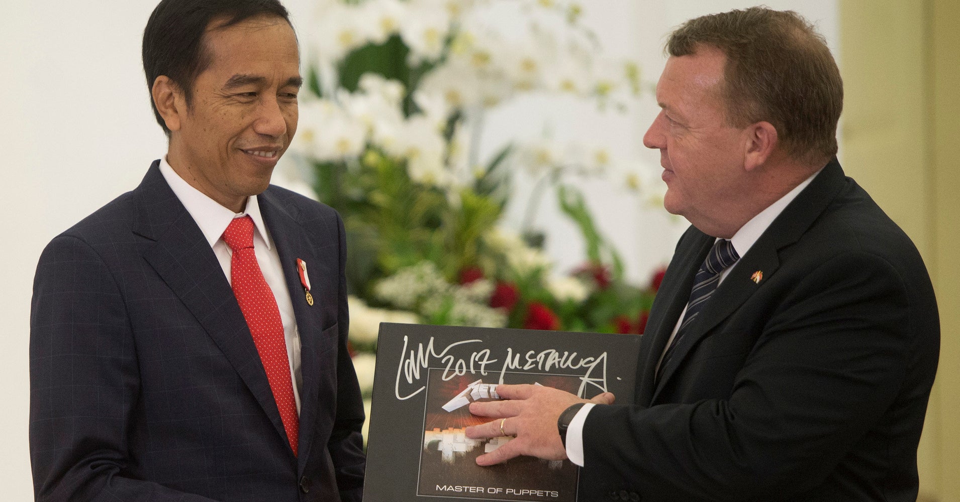 Danish Prime Minister Gives Indonesia s President The Most Danish Prime Minister Gives Indonesia s President The Most