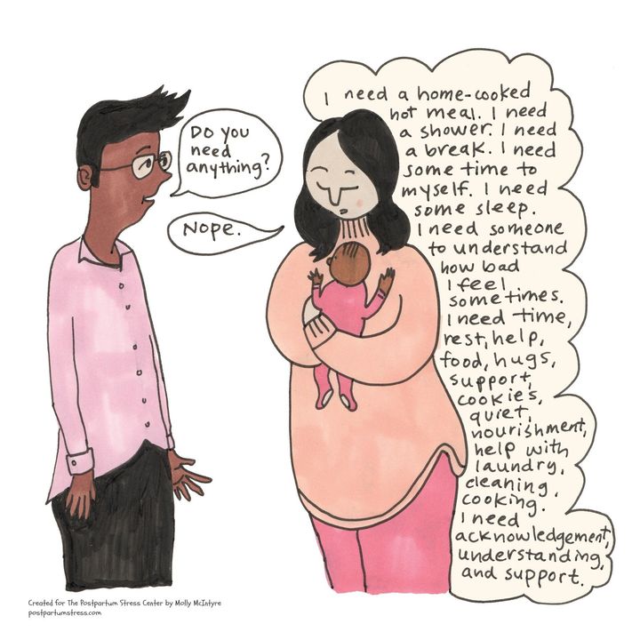 These Comics Capture The Silent Struggle Of Postpartum Depression And 