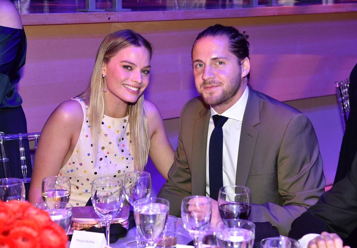 Margot Robbie and her husband, Tom Ackerley, at the Time 100 Gala on April 25.