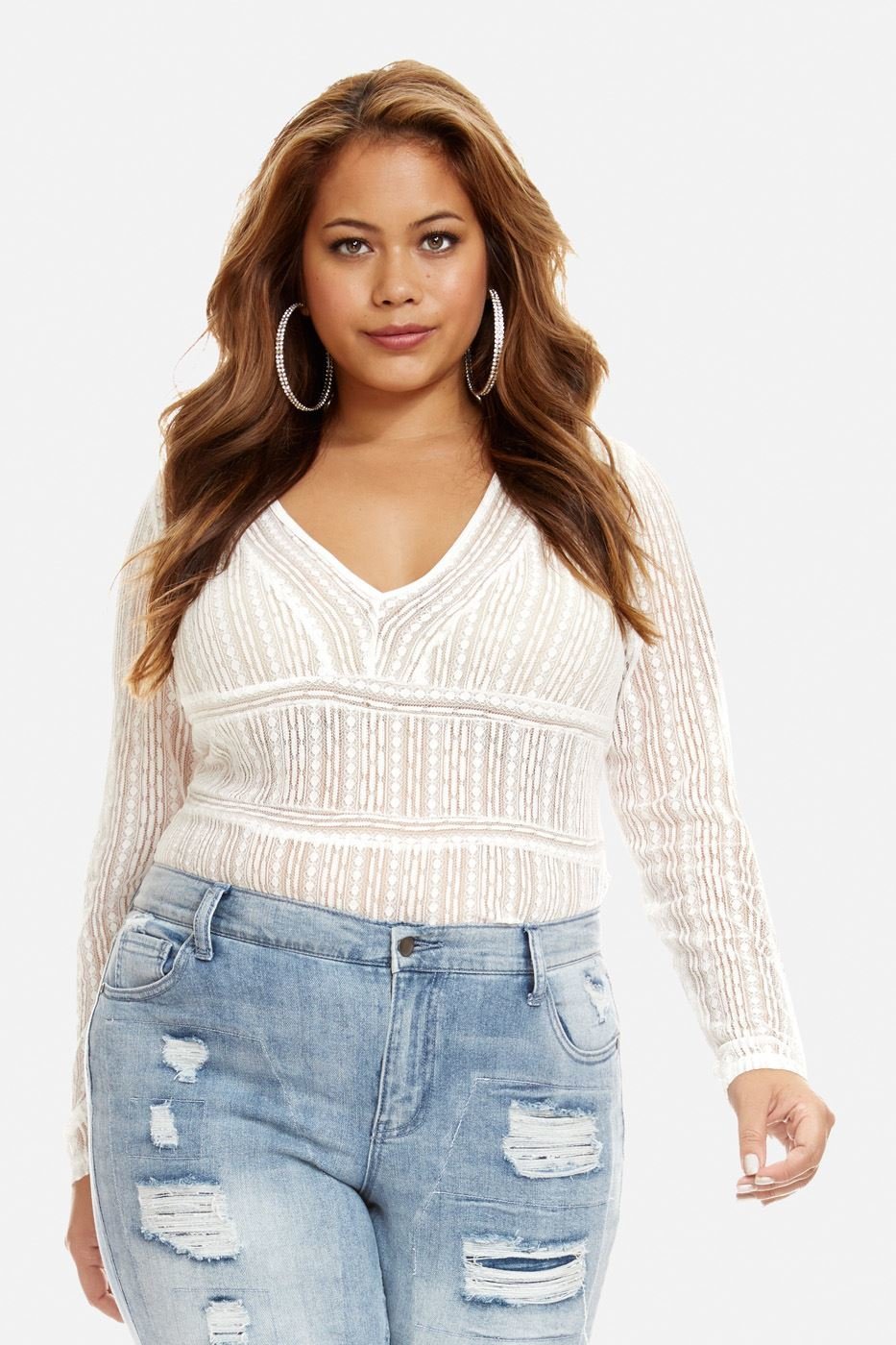 bodysuit outfits plus size