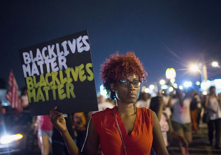 An FBI document said it was concerned about protests that followed the 2014 killing of Michael Brown in Ferguson, Missouri.