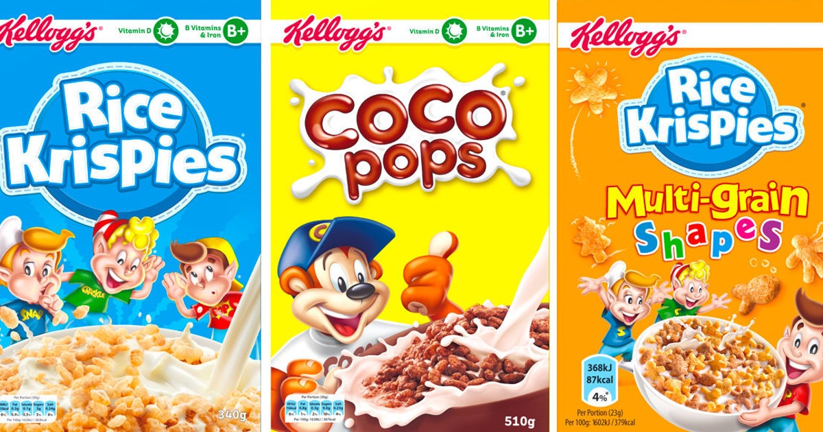 Kellogg's To Cut Sugar In Popular Cereals By Up To 40 Next Year