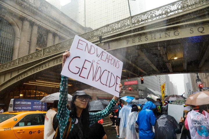 Women's March to Ban the Bomb - 17 June 2017 in New-York