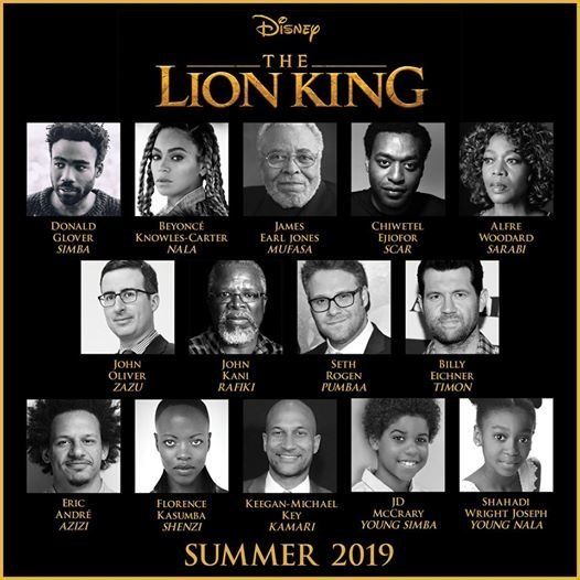 'The Lion King' cast