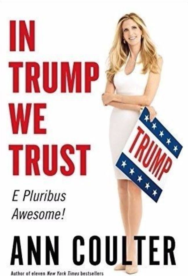 Coulter's book on Trump made the New York Times Best Sellers list