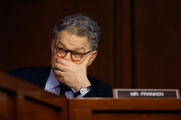 Sen. Al Franken has faced allegations of past sexual misconduct by several women in recent weeks. 