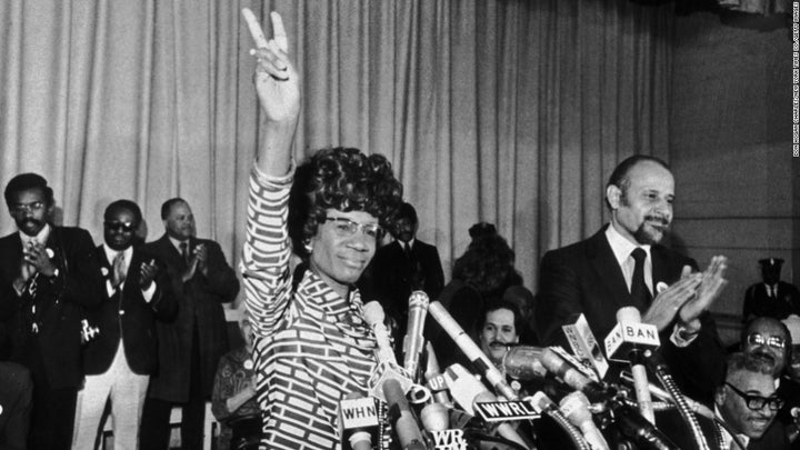 Rep. Shirley Chisholm was also the first black candidate for a major party’s presidential nomination.