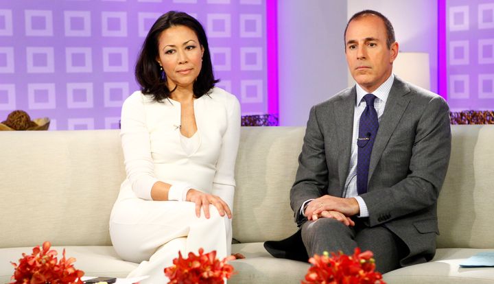 Curry and Lauer appear on NBC News' "Today" show. 