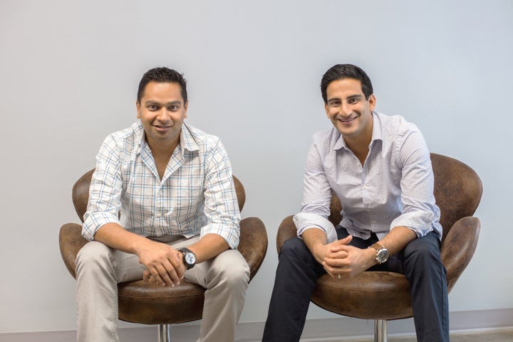 Unshackled Ventures Founders Manan Mehta (right) and Nitin Pachisia (left)