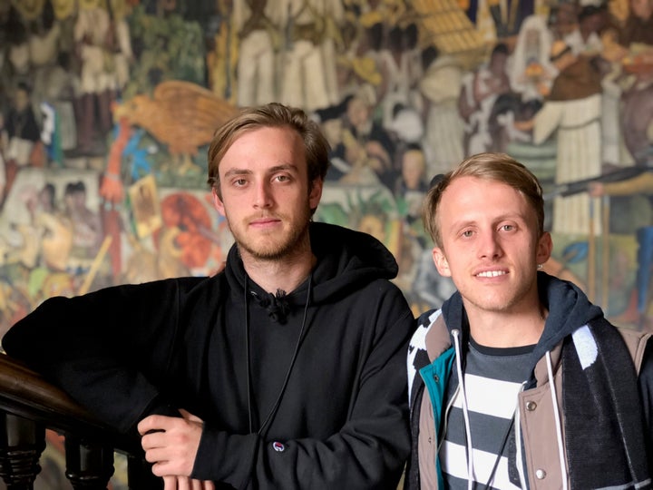 Kenny Durell (right) relied on his brother Forrest (left) to be his "boots on the ground" in his long-distance search for a New York City apartment.