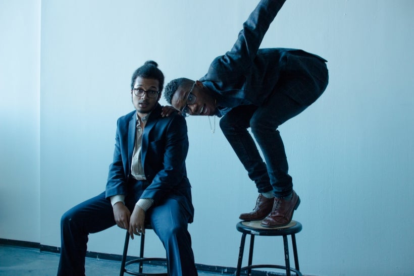 Clark Burnett (R) and J.Joseph (L), the co-creators of <em>Now, In Color</em>.